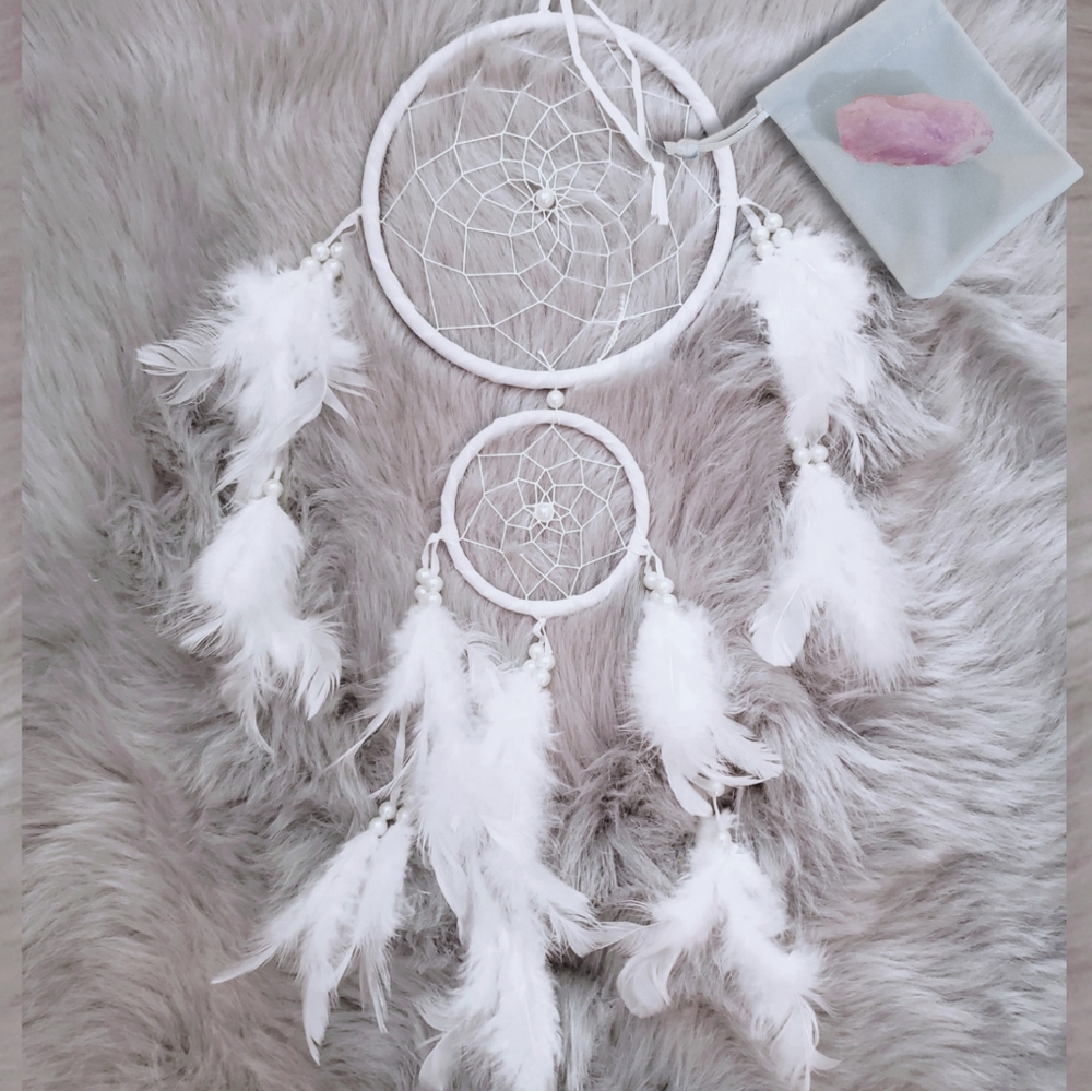 White Feather Dream Capture- New in pkg